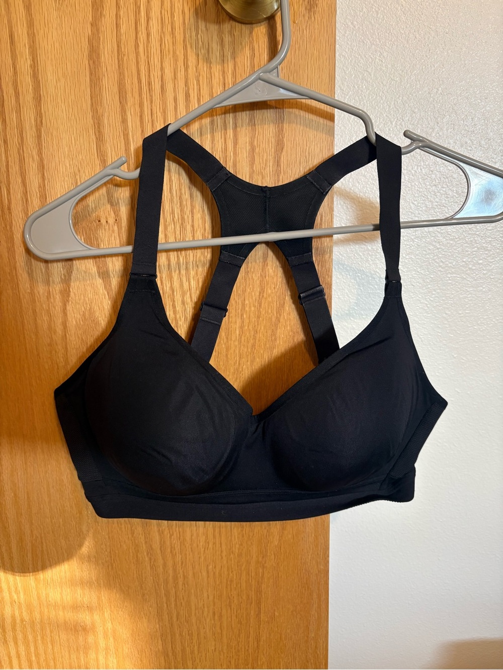 Victoria's Secret Black Racerback Molded Bra